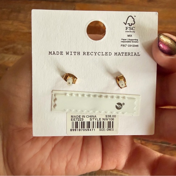 Madewell Semiprecious Lily Drop Earrings - Picture 7 of 7